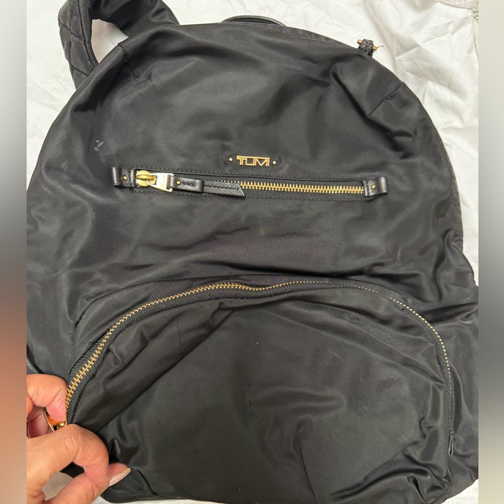 Tumi Black Backpack